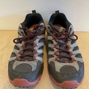 Merrell Men’s Moab Ventilator Hiking Shoe Castle Rock/Black 10.5